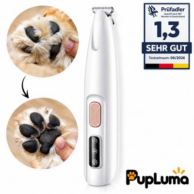 PupLuma Krallenschleifer – Elektrische Krallenpflege für Hunde, leise und kabellos