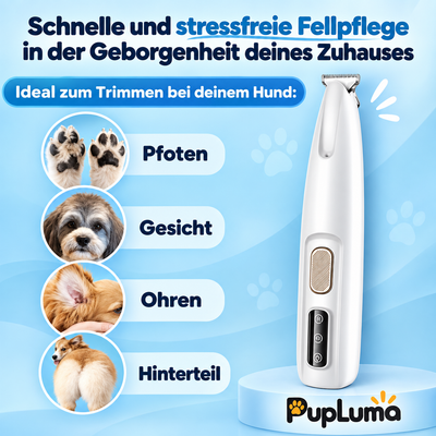 PupLuma Krallenschleifer – Elektrische Krallenpflege für Hunde, leise und kabellos