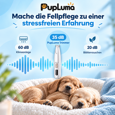 PupLuma Krallenschleifer – Elektrische Krallenpflege für Hunde, leise und kabellos