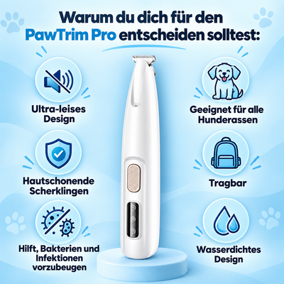 PupLuma Krallenschleifer – Elektrische Krallenpflege für Hunde, leise und kabellos