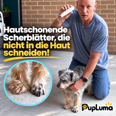 PupLuma Krallenschleifer – Elektrische Krallenpflege für Hunde, leise und kabellos