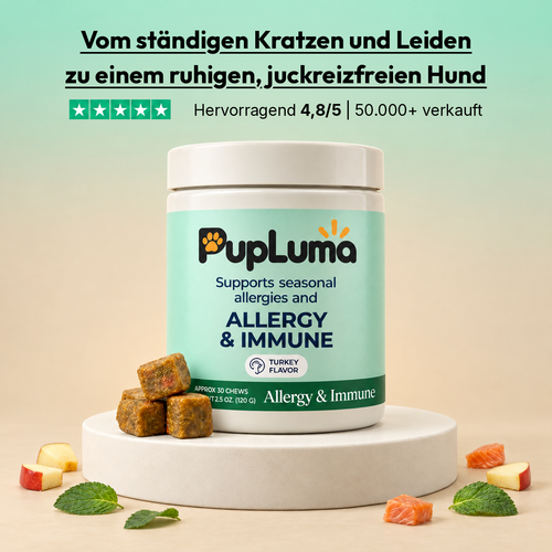 Allergie- & Immun-Snacks – Gegen Juckreiz, für gesunde Haut und Schutz vor saisonalen Allergien bei Hunden