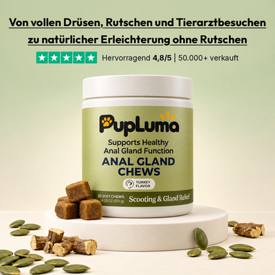 PupLuma Analdrüsen-Snacks für Hunde