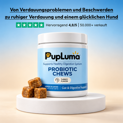 PupLuma Probiotik-Snacks für Hunde