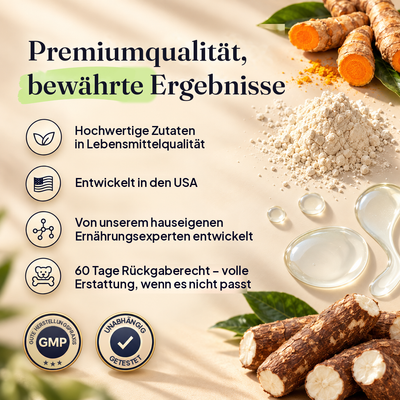 Hochwertige Inhaltsstoffe der PupLuma Probiotik-Snacks